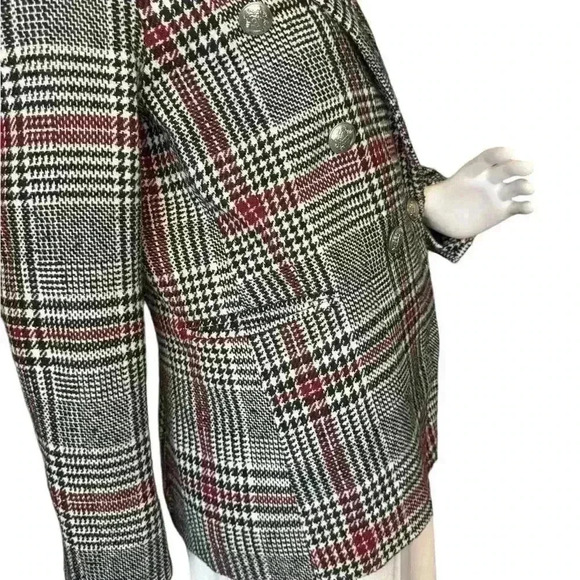 Bagatelle Collection Plaid Blazer Multicolored. - Picture 5 of 14